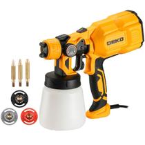 Pistola Pintura Pulverizadora 110/127V HVLP Elétrica Potência 550W Reservatório 800ml 60Hz Deko