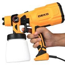 Pistola Pintura Pulverizadora Automotiva 110 e 127V HVLP Elétrica Potência 550W Reservatório 800ml 60Hz Deko
