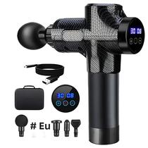 Pistola Portátil De Massagem De Tecidos Profundos Para Costas, Pescoço, Corpo, Massageador Muscular,