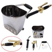 Pistola Projetora De Argamassa Chapisco Textura 3,5 L 8mm 119psi