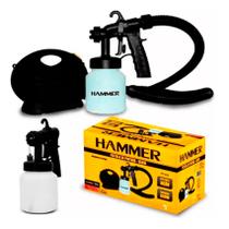 Pistola Pulverizadora Compressor Ar Direto 650w Pp650 Hammer Voltagem 110v