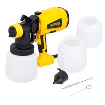 Pistola Pulverizadora de Tinta Elétrica 450W Com 2 Reservatórios 1000ml Pintura Residencial e Hobby SparkBr 127v