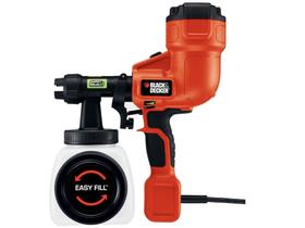 Pistola Pulverizadora para Pintura Elétrica - Black&Decker BDPH200B 350W 1,1L