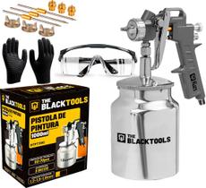 Pistola Sucção The Black Tools Preta 1000ml + Luva + Óculos Pistola Sucção The Black Tools Preta 1000ml + Luva + Óculos
