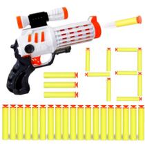 Pistola Super Lançador de Dardos Alta Pressão com Ventosa +43 Dardos Presente na Caixa