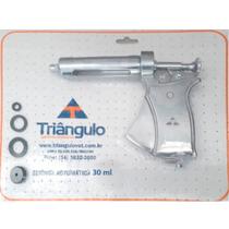 Pistola Veterinária Triângulo Automática Blister 30ml - Triângulo Agulhas