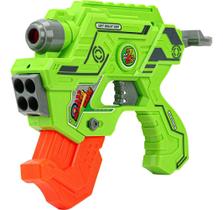Pistolinha de Brinquedo Infantil Lança Dardo E Água 2 Em 1 Soft Gun