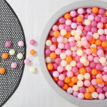 Pit Balls GOGOSO Pink para meninas e crianças pequenas 100 bolas com bolsa