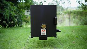 Pit Smoker 220V Forno Defumador Híbrido Preto MFD0001