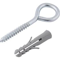 Pitão 5,5x70mm zincado c/ bucha 8mm p-8 c/ 100 peças Vonder Pitão 5,5x70mm zincado c/ bucha 8mm p-8 c/ 100 peças Vonder