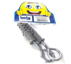 Pitões Zincados + Buchas Com Anel 10mm Kit 2 Pçs - Boly - Ref. 323 Pitões Zincados + Buchas Com Anel 10mm Kit 2 Pçs - Boly - Ref. 323