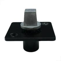 Pivô Para Dobradiça Inferior Para Porta De Vidro 1013 Preto Pivô Para Dobradiça Inferior Para Porta De Vidro 1013 Preto