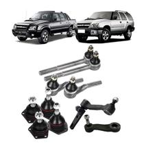 Pivô S10 Blazer 2008 Braço Pitman Terminal Ponteira Direção