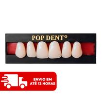 Pivo Superior Provisório Super Resistente e Bonito Dente Acrílico A25 Cor 66 Pivo Superior Provisório Super Resistente e Bonito Dente Acrílico A25 Cor 66
