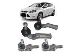 Pivô Suspensão Inferior + Terminal Direção Ford Focus 2014