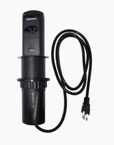 Pix Torre de Tomada Preta C/2t+2 Usb 3.650.7296