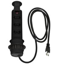 Pix Torre Tomada C/3 Tomadas 2p+T Preta 3.650.7297