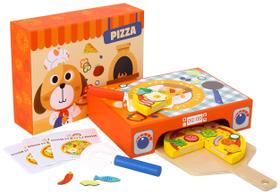 Pizza Baking Play Set TOOKYLAND com forno, descascador, cortador e muito mais