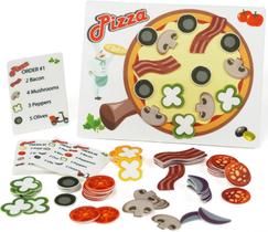 Pizza Counting Toddler Toddler Jogo de matemática para fazer pizza