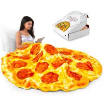 Pizza de Pepperoni Gigante de Dupla Face com Manta Inovadora Zulay