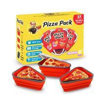 Pizza Pack O recipiente de armazenamento de pizza reutilizável perfeito