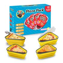 Pizza Pack O recipiente de armazenamento de pizza reutilizável perfeito Pizza Pack O recipiente de armazenamento de pizza reutilizável perfeito