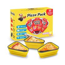 Pizza Pack O recipiente de armazenamento de pizza reutilizável perfeito