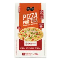 Pizza Proteica Á Base Clara Ovo S/ Glúten Lactose 130g Natuovos
