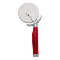 Pizza Wheel KitchenAid Classic de 9 polegadas com protetor de dedo vermelho