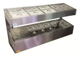 Pizzarola de 11 Gns 1/3 e 2 Gns 1/2 Ibet Refrigerada