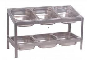 Pizzarola Ibet Seca 6 GNs 1/2 com Cubas