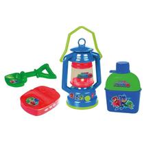 Pj Masks Kit Camping Aventureiros com Lampião e Cantil 1736