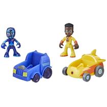 PJ Masks Newton Star vs Night Ninja Battle Racers - Brinquedo pré-escolar - 3+ anos