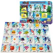 PJ Masks Quebra Cabeça Gigante Alfabeto 26Pç Educativo