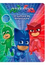Pjmasks - O Sumiço do Dinossauro - Livro Quebra-Cabeça