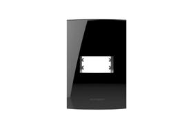 Pl 4x2 1 modulo com sup inova pro class black piano - Alumbra