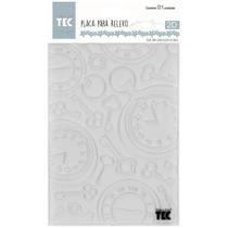 Pl Relevo 2d Ppr014 127x177mm Relogio Vi Toke e Crie