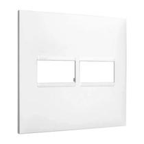 Placa 1 1 Posto 4x4 Branca 618511bc