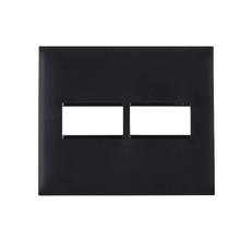 Placa 1 1 posto 4x4 preta 618511pt pial plus+