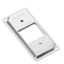 Placa 1 3 Postos Alumínio Daisa