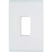 Placa 1 modulo 2x4 vert. liz tramontina