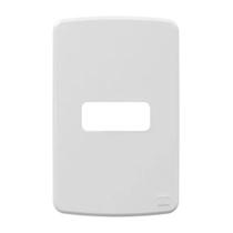 Placa 1 Módulo Horizontal 4x2 Pol. Cor Branca Weg