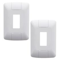 Placa 1 Modulo Vertical 4x2 Tramontina Aria Branco Placa 1 Modulo Vertical 4x2 Tramontina Aria Branco