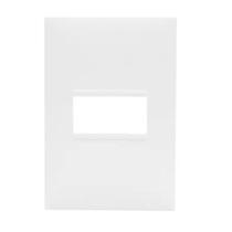 Placa 1 posto 4x2 branca 618501bc pial plus+ Placa 1 posto 4x2 branca 618501bc pial plus+