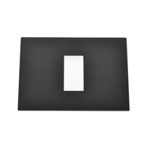 Placa 1 Posto 4x2 Preto 1 Módulo Arteor 592681 Legrand