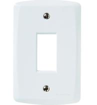 Placa 1 posto 4x2 vert lux2 57105003 tramontina