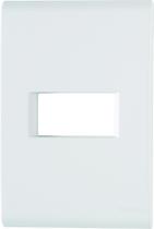 Placa 1 posto horizontal - 4x2 Liz Tramontina 57106004 - Tramontina eletrik Placa 1 posto horizontal - 4x2 Liz Tramontina 57106004 - Tramontina eletrik