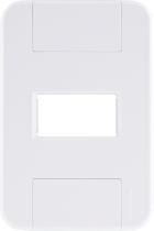 Placa 1 Posto Horizontal 4x2 Tramontina Tablet Branca Placa 1 Posto Horizontal 4x2 Tramontina Tablet Branca