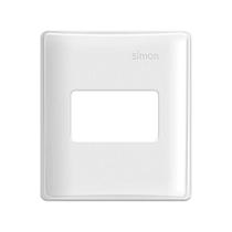 Placa 1 Posto Para Sobrepor Branca - SIMON