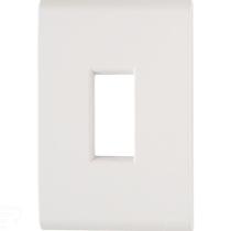 Placa 1 Posto Vertical 4x2 Tramontina Liz Branca Tramontina